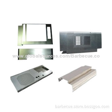 Perforated sheet metal for barbecue, parking system, ATM cabinet server rack